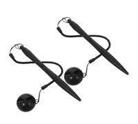 BATHVEVE 2pcs Resistive Touchscreen Pen Stylus for Touchscreen Devices and Pos Machines with Anti-lost Spring Rope and Silicone Holder Providing Seamless Writing Experience