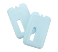 BATHVEVE 2pcs Reusable Gel Ice Packs for Lunch Boxes and Coolers, 660ml Space Saving Ice Cooler Packs with Lasting Cooling Effect, for Camping and Restaurant Use