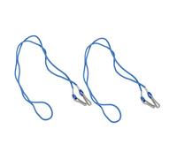 BATHVEVE 2pcs ’s Winter Mitten Lanyard with Neck Strap, Portable Nylon Glove Holder, Adjustable Hanging Glove Rope in Royal Blue, Suitable for Skiing and Outdoor Activities