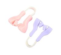BATHVEVE 2pcs Silicone Nose up Device Comfortable Nose Shaper Clip High Bridge Straightener for Adults Soft Texture for Lifting and Shaping for Facial Features