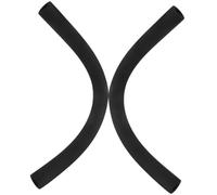 BATHVEVE 2pcs Stroller Handle Sleeve Sponge Armrest Cover Soft Protective Grip for Prams Pushchairs Easy to Install Black