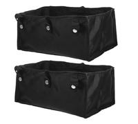 BATHVEVE 2pcs Underseat Walker Pouch for Wheelchair and Walker with Multiple Compartments, Oxford Cloth Material, Handsfree Convenience, Easy to Clean, for Trips to The Park Or The Store
