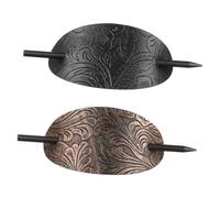 BATHVEVE 2pcs Vintage Hair Sticks for Women Elegant Bun Forks Smooth Edges for Wavy Curly Hair Stylish Accessories for Daily Wear and Special Occasions Antique