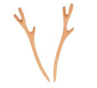 BATHVEVE 2pcs Vintage Hairpin Chinese Hair Stick for Braids Bun Holder Elegant Side Hairpins for Women