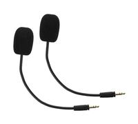 BATHVEVE 2pcs Wired Gaming Headset Detachable Microphone Boom for Gaming Microphone and Streaming for Home Use