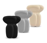 BATHVEVE 3 Pairs of Soft Foam High Heel Pads with Adhesive Backing, Comfortable Half Foot Cushions for Protecting Feet and Reducing, Suitable for Daily Wear