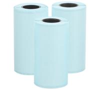 BATHVEVE 3 Rolls Adhesive Thermal Printer Paper Labels Scratch Resistant Multi-Purpose Correction Tags for Office and School Use