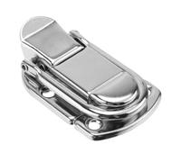 BATHVEVE 3pcs 3pcs Iron Silver Replacement Case Latch Buckle Clasp Practical Lock Catch Hasps for Suitcase Handbag Office