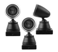 BATHVEVE 3pcs Miniature Train Railroad Signal Lights Vintage LED Street Lamp Posts for Model Railway Scenery DIY Sand Table Landscape Accessories for Hobbyists and Collectors