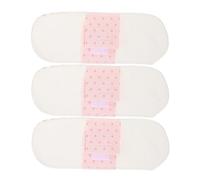 BATHVEVE 3pcs Washable Sanitary Pads for Women Cotton Breathable Comfortable Period Pads Suitable for Postpartum and Travel Use