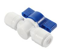 BATHVEVE 4pcs /4 Inch Pe Material Sewage Ball Valve with Backwash Controlled Ball Feature, High Strength and Easy Operation for Irrigation and Other Applications in Water Filter Systems