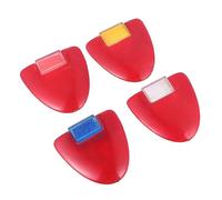 BATHVEVE 4pcs Heart Shape Sewing Mark Chalk Ergonomic Tailor Chalk for Marking White Red Blue Yellow for Dressmaking Quilting and Crafting