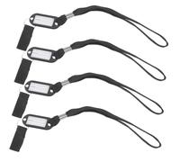 BATHVEVE 4Pcs Lightweight Walking Cane Wrist Strap Anti-Lost Soft Comfortable Wrist Loop for Elderly Mobility Support Prevents Cane Drop