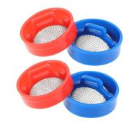 BATHVEVE 4pcs Washer Water Inlet Filter Screens Iron Mesh Strainer for Washing Machine Easy Installation Replacement Inlet Valve Filter