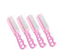 BATHVEVE 4pcs Wig Combs Long Hair Style Combs Static Hairdressing Steel Tooth for Women