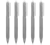 BATHVEVE 5pcs Gel Pens for School Writing Handwriting Pens Ergonomic Design for Manuscript Handwriting Portable Daily Use