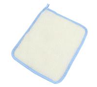 BATHVEVE 5pcs Nylon Exfoliating Bath Cloths for Face and Body Lightweight Shower Towels with Rich Quick-dry Loops for Camping and Travel Deep Cleansing Scrub Towels for Family Use