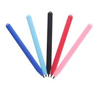 BATHVEVE 5pcs Universal Stylus Pen Lcd Writing Tablet Stylus Drawing Board Pen with Precise Writing Compact Design Assorted Color Abs and Electroconductive Rubber Material for Tablet