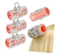 BATHVEVE 6pcs Curling Barrel Styling Curls Diy Hair Rollers Hair Overnight Curlers