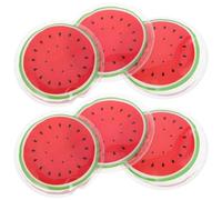 BATHVEVE 6pcs Reusable Cooling Pads Ice Packs for Eye Strain Swelling Redness Dark Circles under Eye Ice Pack for Adults Boys and Girls