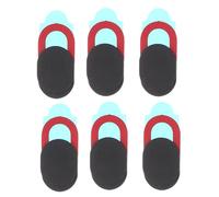 BATHVEVE 6pcs Webcam Privacy Camera Slider Cover Shutter Sticker for Laptop Tablet Computer Abs Elliptical Design Protects from Being Monitored Black for Security-conscious Users