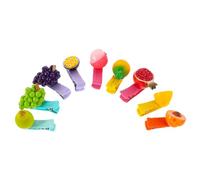 BATHVEVE 9pcs Cute Cartoon Fruit Hair Clips Mini Faux Food Charms for Women Hairpins for and Updos Charming Accessories for Various Hairstyles