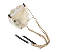 BATHVEVE Adjustable Indoor Hanging Swing Seat Soft Skin Friendly Material Stable Suspension for Doorway Porch Garden Backyard Use