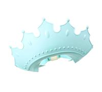 BATHVEVE Adjustable Kids Shower Hat and Children Hair Wash Cap with Soft Silicone, Eye and Ear Protection, Blue for Bath and Hair Washing Supplies