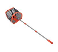 BATHVEVE Adjustable Table Tennis Ball Retriever with Telescopic Pole and Spacious Nylon Holder, Ergonomic Nobend Design for Efficient Collection, for Adult Coaches and Table Tennis Training