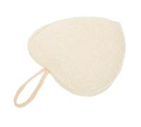 BATHVEVE Bath Scrubbing Towel Comfortable Exfoliating Back Scrubber with Fun Design for Natural Material for Gentle Cleaning and Deep Foaming Bath Accessory