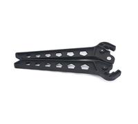 BATHVEVE Black Kickstand for Recurve and Traditional Bows Easy to Store Design for Field and 3d Shoot Range Accessories