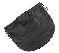 BATHVEVE Black Polyester Bicycle Helmet Bag with Easy to Hang Design Protects from Scuff and Scratching Suitable for Ski Helmets and Bicycles for Outdoor Use
