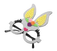 BATHVEVE Boy Girl Bunny Glasses for Easter Adorable Eyewear for Party Photo Props and Dress up Fun Lightweight and Comfortable Holiday Party Favor