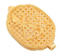 BATHVEVE Chic Aromatherapy Locket Necklace for Women Vintage Hollow Magpie Perfume Diffuser Pendant Copper Decorative Essential Oil Diffuser Jewelry for Everyday Wear and Special Occasions