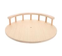 BATHVEVE Detachable round Wooden Cat Tree Platform with Pre-drilled Holes and Mounts, Flexible Installation and Enhanced Stability for Multi-cat Homes and Wooden Cat Climbing Frames
