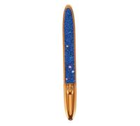 BATHVEVE Diamond Glitter Liquid Eye Liner Pen Blue Gold Plating, Self-adhesive Waterproof Eye Lining Pen for Women Makeup Accessories