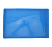 BATHVEVE Dog Crate Replacement Tray Blue Plastic for Pet Cage