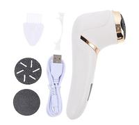 BATHVEVE Electric Foot File Portable Pedicure Tool for Dry Easy Callus Remover for Home and Travel LCD Display Cordless and Rechargeable Effortless Foot Care for All Ages