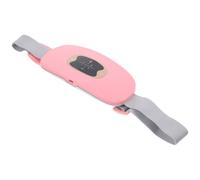 BATHVEVE Electric Period Heating Belt for Women with USB Charging, Breathable Buckskin Material, Simulating Beating Function, Enlarged Surface Design for Effective Waist Relief