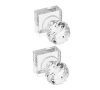 BATHVEVE Eyeshadow Stamp Makeup Eyeshadow Tool 2Pcs round Pressed Powder Stamper Blusher Highlighter Compacts Reusable Makeup Supplies