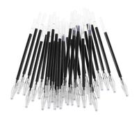BATHVEVE Faceted Tip Pen Refills Convenient Replacement 30pcs Black Smooth Writing Gel Ink Refills Fine Tip for Wood Carving Pens for Students and Office Supplies