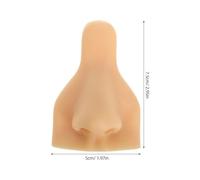 BATHVEVE Fake Face Model for Piercing Practice Soft Nose Simulation for Body Part Training Realistic Design Portable and Durable for Teaching Scenarios