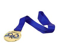 BATHVEVE Football Party Decor Metal Medals with Elegant Enamel Design and Precision Craftsmanship, Versatile Participation Award for Sports Events and Party Favors, Zinc Alloy Game