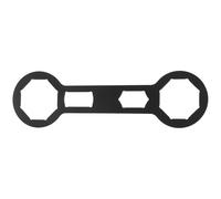 BATHVEVE Front Fork Cap Wrench to Save Time Iron Construction with 46mm and 50mm Ends, User-Friendly Design for Motorcycle Front Shock Absorber for Motorcycle Maintenance and DIY