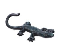 BATHVEVE Gecko Hook Iron Art Wall-Mounted Hanging Hook Made of Sturdy Cast Iron with Screws and Expansion Tubes for Home and Garden Storage and Organization