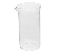BATHVEVE Glass Coffee Press Replacement 600Ml Sturdy Glass for Coffee Makers Suitable for Espresso Shots