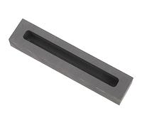 BATHVEVE Gold Silver Casting Mold Graphite Ingot for Melting Adornment Durable High Temperature Tool for Teaching Science Analysis