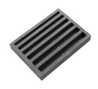 BATHVEVE Graphite Casting Ingot Mold Black Graphite Mold with Thermal Stability Suitable for Gold Silver Emergency Heat Or Cold Usage Multi-Function Metal Casting Tool