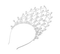 BATHVEVE Headband for Women Retro Bridal Hair Hoop Accessory Versatile Mesh Design for Bridesmaid Parties Stylish Boho Wedding Headwear Unique Fashion Statement