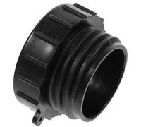 BATHVEVE IBC Tote Adapter 2 Inch 60 Coarse Thread to 63 Fine Thread Connector IBC Tank Valve Adapter for Garden Hose Drain Plug Industrial Water Hose Fitting Compatible with